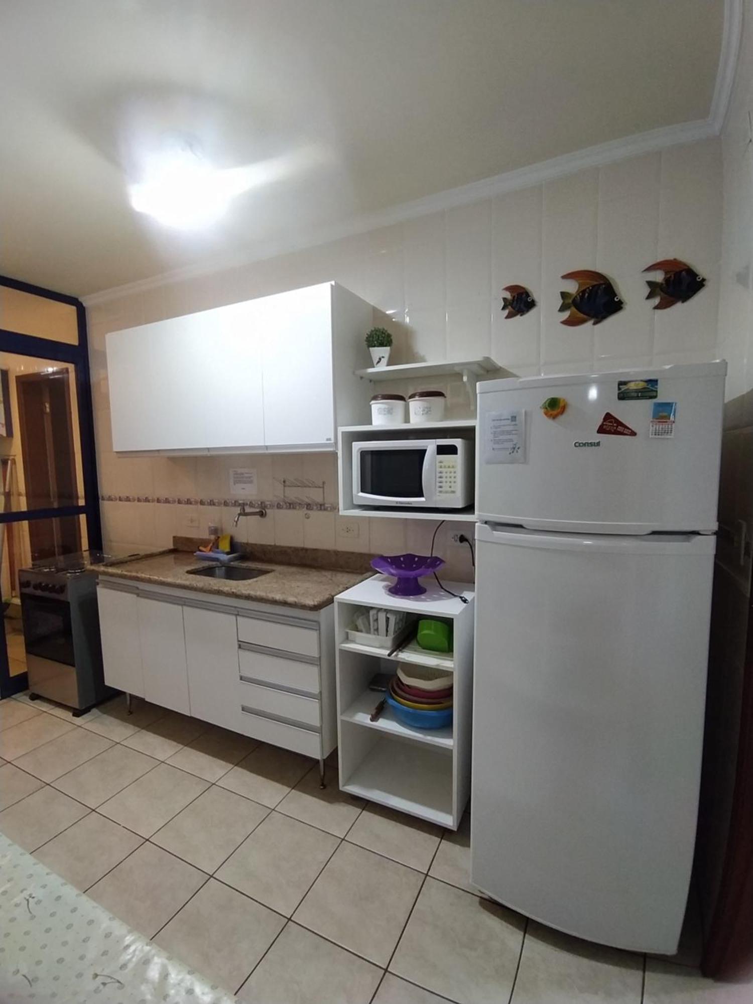 Apto 12-2 Com Churrasqueira - Beira Mar - Sirlei Убатуба Экстерьер фото